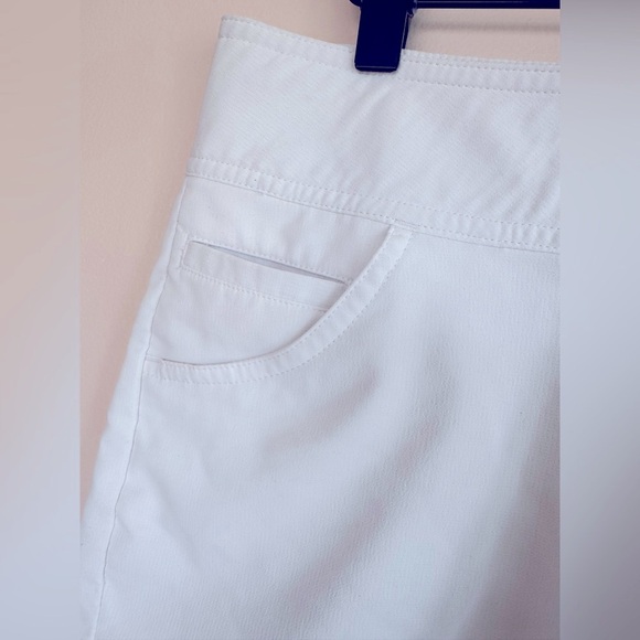 Women's Missy Slazenger GOLF Tech 5  Hydro-Dri White Shorts Size 6 - Picture 8 of 14